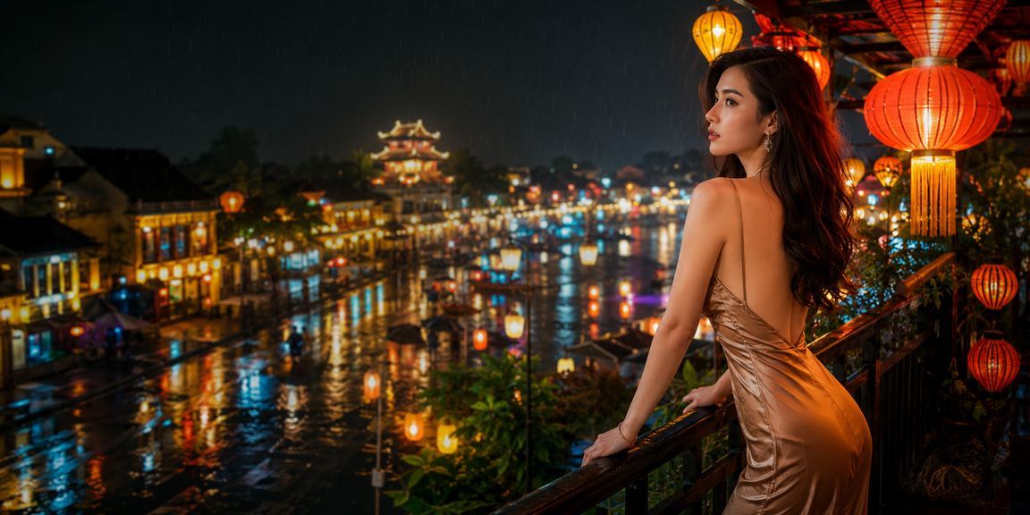 Không khí chợ đêm Huế với người chơi xổ số và cá cược trực tuyến qua điện thoại